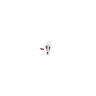 4x ampoule LED supra-puissante 12 W, culot E27, blanc chaud