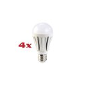 4x ampoule LED supra-puissante 12 W, culot E27, blanc chaud