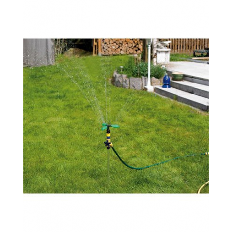 Arroseur douchette rotatif pour pelouse