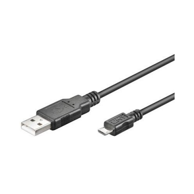 Câble USB Type A vers Micro USB - 1,80 m - Noir
