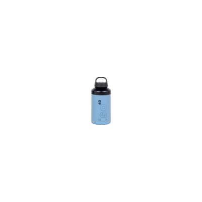 Bouteille isotherme en inox de transport - 0,4L - Bleue