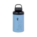 Bouteille isotherme en inox de transport - 0,4L - Bleue