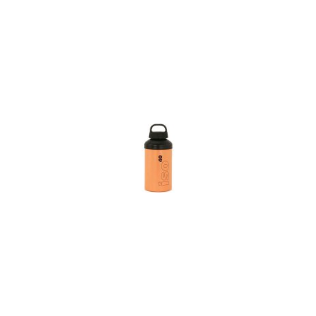 Bouteille isotherme en inox de transport - 0,4L - Orange