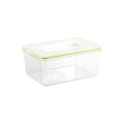 Boîtes en plastique rectangulaire de conservation des aliments - 2,6 L