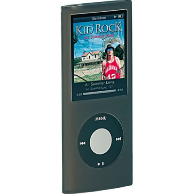 Étui silicone pour iPod Nano 4G - Noir