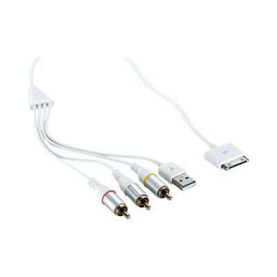 Câble adaptateur dock Apple vers AV-Cinch