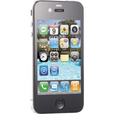 Façade de protection en verre pour iPhone 4/4S