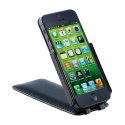 Housse de protection pour téléphone avec rabat pour iPhone 5