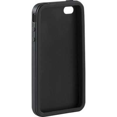 Coque de protection en silicone pour iPhone 4 / 4S - noire