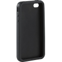Coque de protection en silicone pour iPhone 4 / 4S - noire