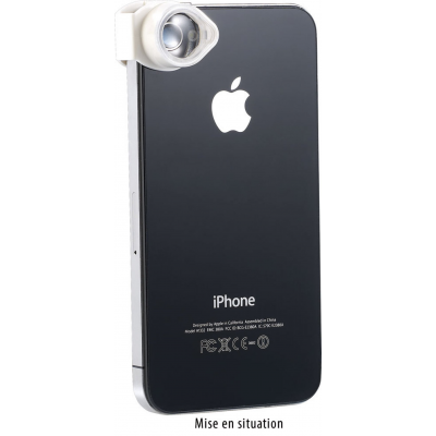 Lentille avec grossissement 4 fois pour iPhone 4/4S