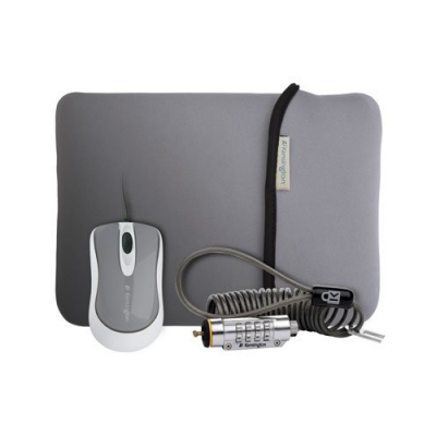 Kit pour Netbook : câble antivol + housse + souris USB