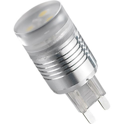 Ampoule 3 LED G9 blanc chaud