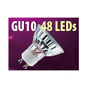 Ampoule 48 LED Gu10 orange