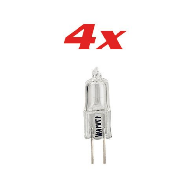 4 Ampoules G4 halogène Xénon 8 W