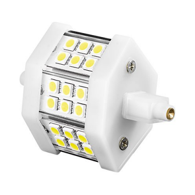 Ampoule 18 LED High-Power R7S blanc chaud
