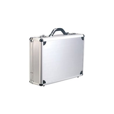 Valise pour ordinateurs portables en aluminium + 2 serrures