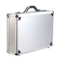 Valise pour ordinateurs portables en aluminium + 2 serrures