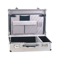 Valise pour ordinateurs portables en aluminium + 2 serrures