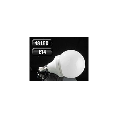 Ampoule 48 LED E14 blanc chaud