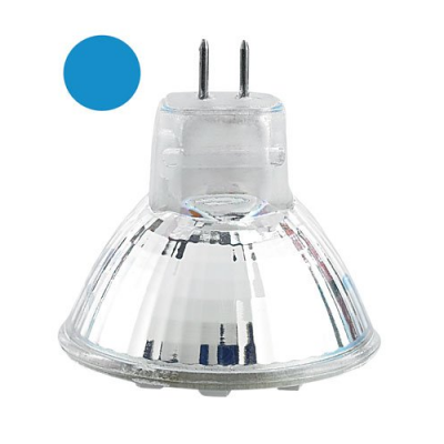 Ampoule 12 LED GU4 bleu 12 V