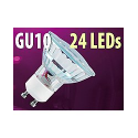 Ampoule 24 LED GU10 orange