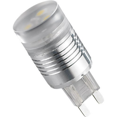 Ampoule 3 LED G9 blanc froid