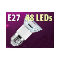 Ampoule 48 LED E27 vert
