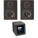 Pack complet subwoofer 250 W + 2 haut-Parleurs passifs 120 W