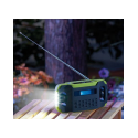 Radio portable avec alimentation solaire ou dynamo