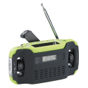 Radio portable avec alimentation solaire ou dynamo