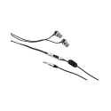 Écouteurs en aluminium ultra résistant avec contrôle du volume sur le câble