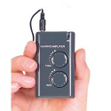 Amplificateur Auditif avec oreillettes, sacoche et clip de fixation fournis