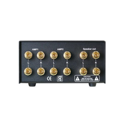 Commutateur & Amplificateur - Puissance max. 200W / Canal - Argent