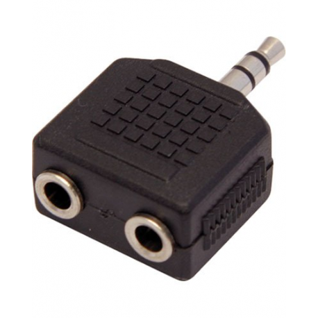 Adaptateur doubleur audio Jack 3,5mm