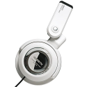 Casque hi-fi stéréo pliable design - basses profondes + aigus cristallins - son pur - Blanc