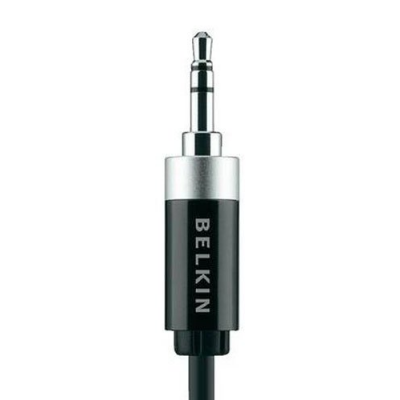 Câble audio Jack 3,5 mm mâle - mâle - 2 m - Marque Belkin