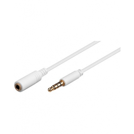 Câble audio Jack 3,5 mm mâle - femelle - 5 m