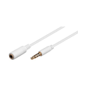 Câble audio Jack 3,5 mm mâle - femelle - 5 m