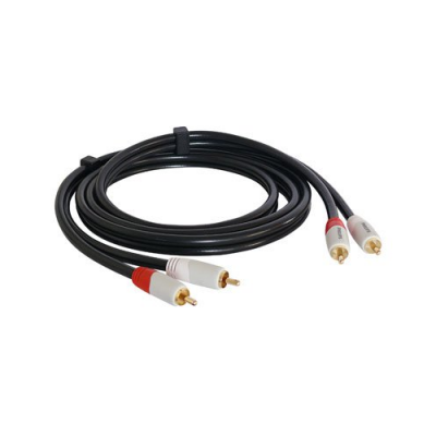 Câble audio Cinch mâle mâle - longueur 1,5 m