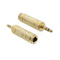 Adaptateur audio Jack 6,5 mm femelle vers Jack 3,5 mm mâle - DeLock 65360