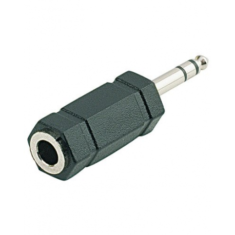 Adaptateur audio Jack 6,5 mm femelle vers Jack 3,5 mm mâle