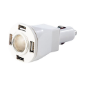 Hub sur Prise Allume Cigare 1 X 12 V + 4 X USB