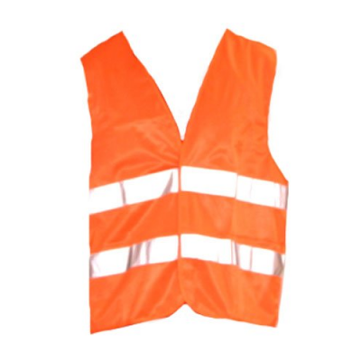 Gilet orange réfléchissant de sécurité