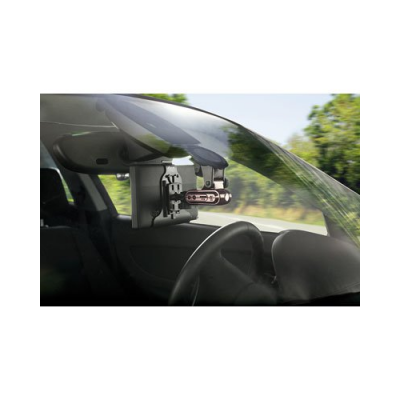 Caméra 720p à angle optique de 150° pour véhicule avec microphone intégré + Support de GPS