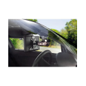 Caméra HD infrarouge à angle optique de 150° pour véhicule avec microphone intégré + Support de GPS