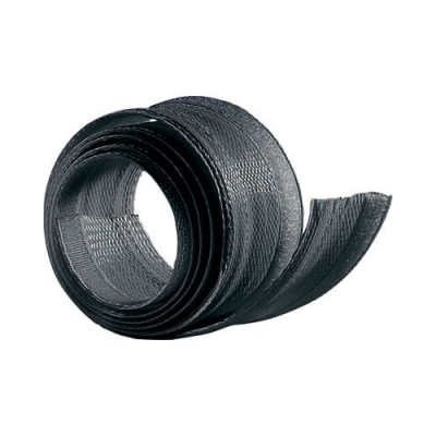 Gaine flexible pour câbles à scratch - Noire - 1,8 m