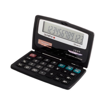Calculatrice de poche avec fonctions Taxes