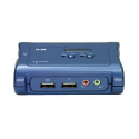 Switch pour 2 PC - KVM à 2 ports USB compatible avec la norme USB 1.1