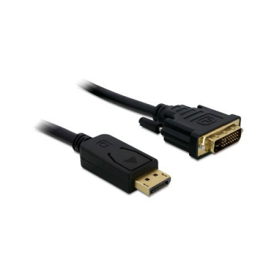 Câble Display port vers DVI 24+1 - 1 m - DeLock N° 82590